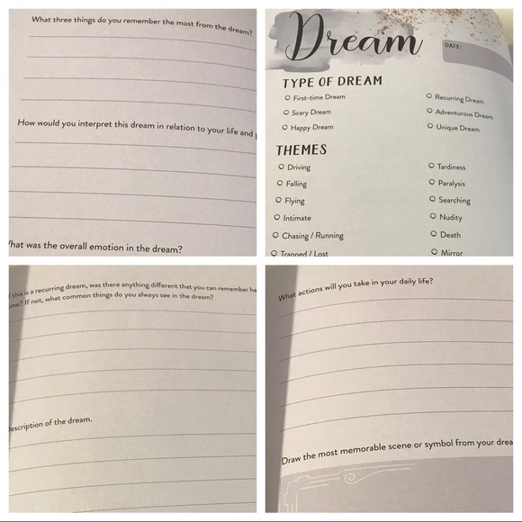 ‼️SOLD‼️Urban Outfitters Dream Journal - Picture 5 of 5